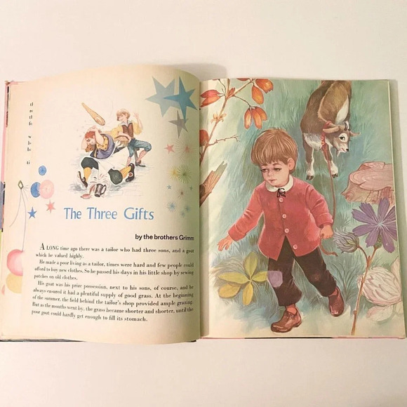 Vintage 1977 Storytime Treasury World Distributors Book Printed In Italy - Picture 10 of 16